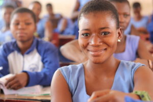 ghanaian senior high school students in class 01
